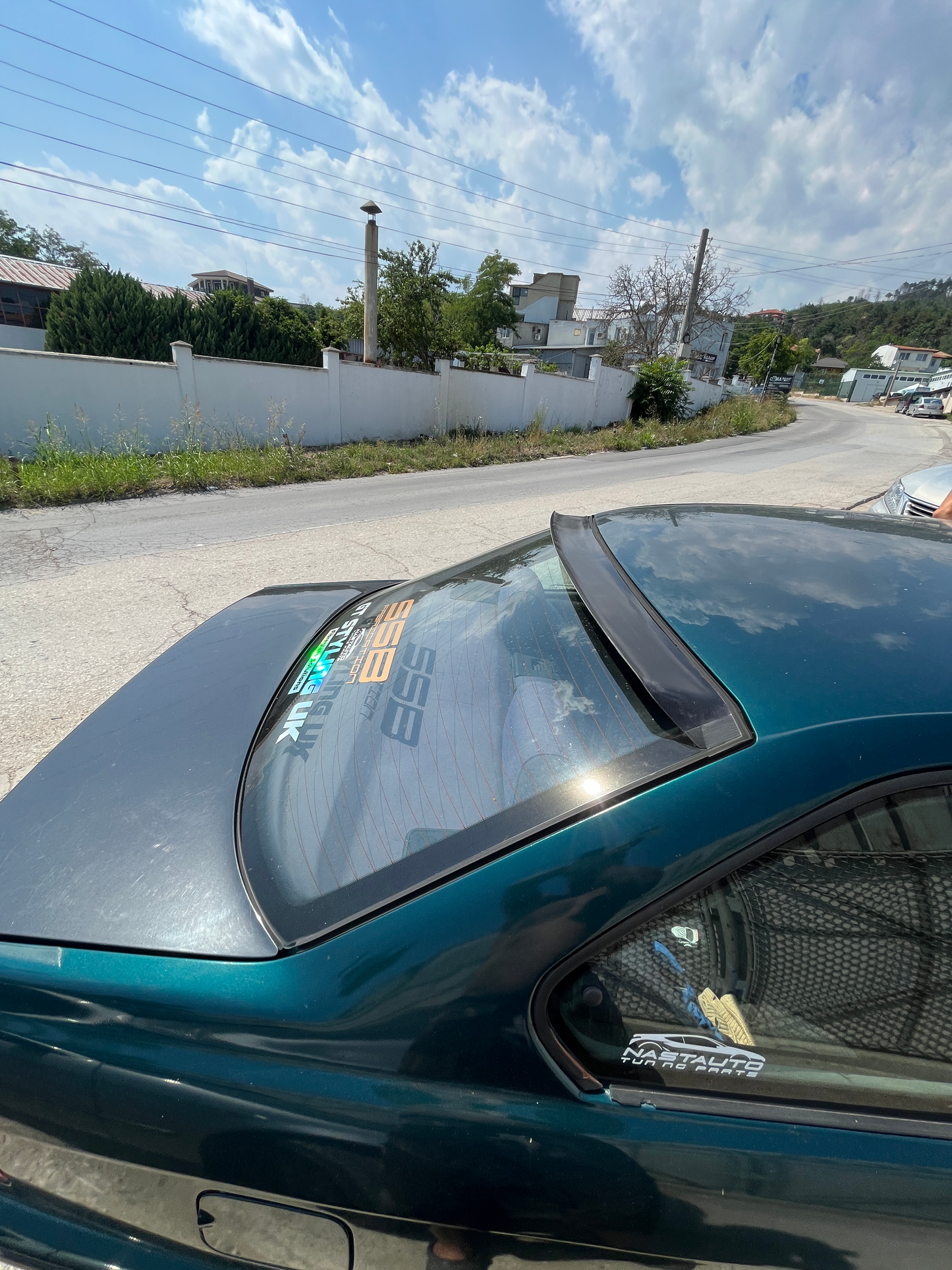 BMW E36 Rear Window Spoiler