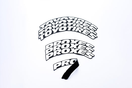 🔴 SALE - 'Toyo Proxes' Tyre Stickers