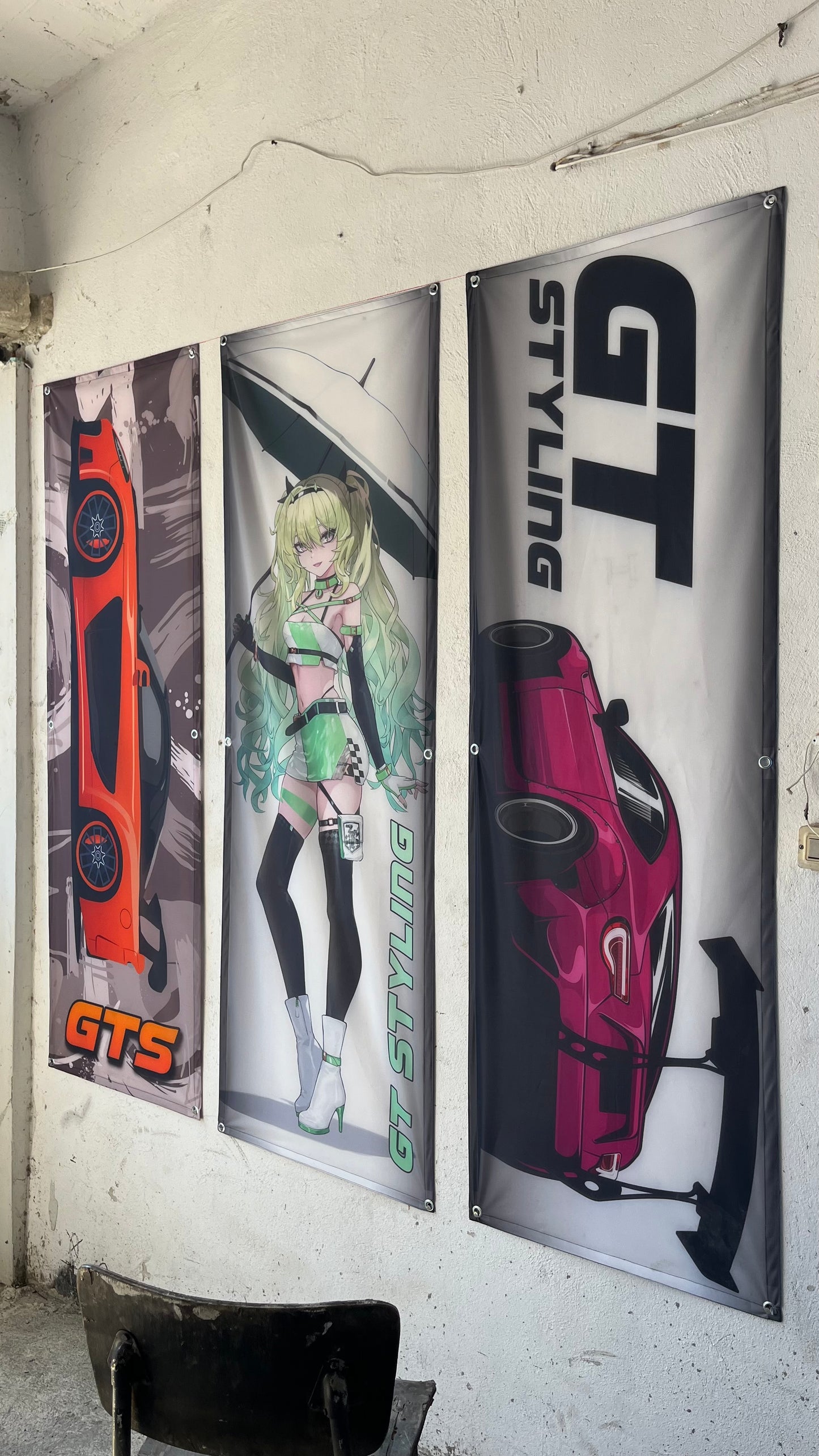 GTS Drift Workshop Banners / Wall Art / Nobori flags