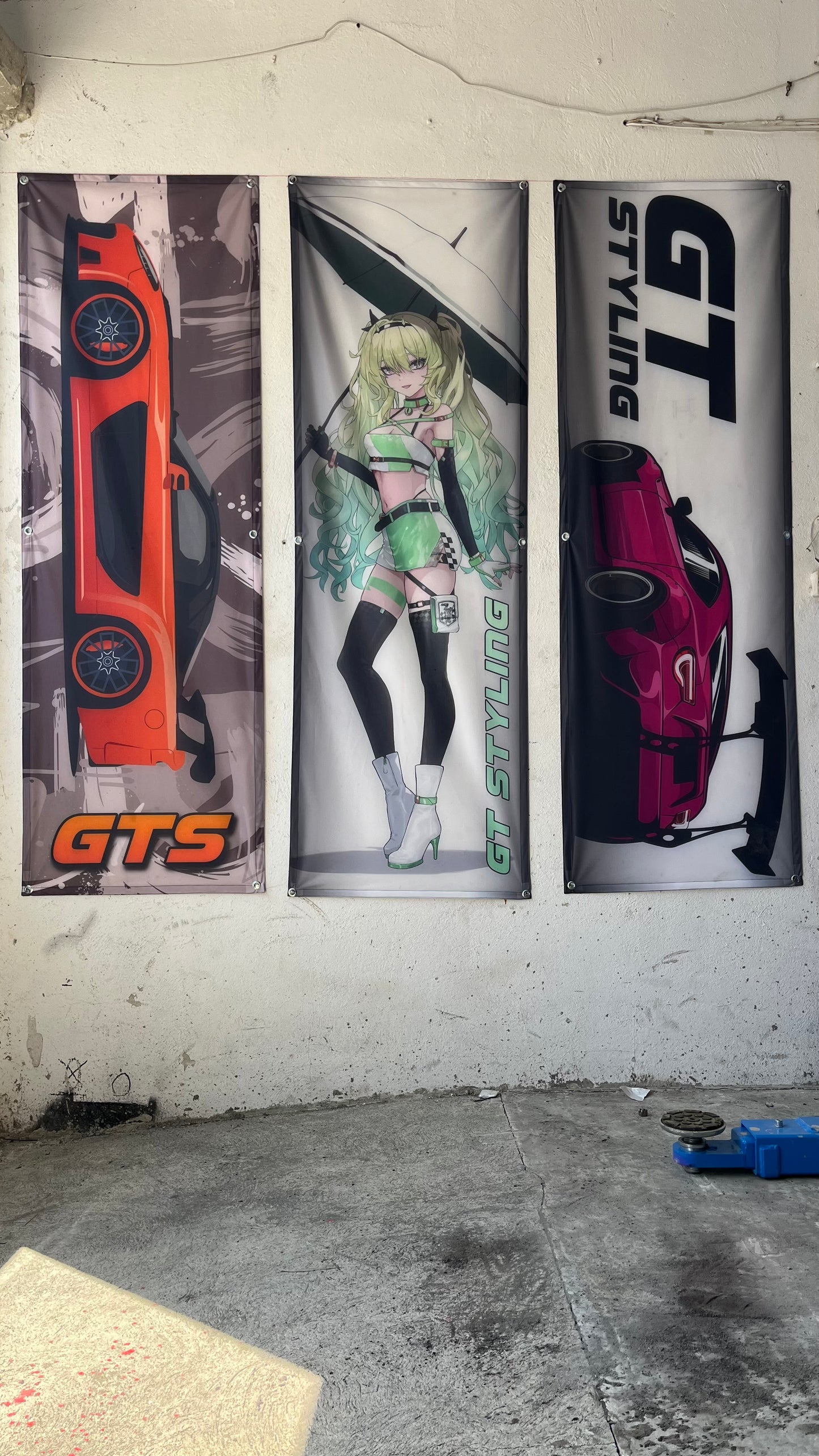 GTS Drift Workshop Banners / Wall Art / Nobori flags